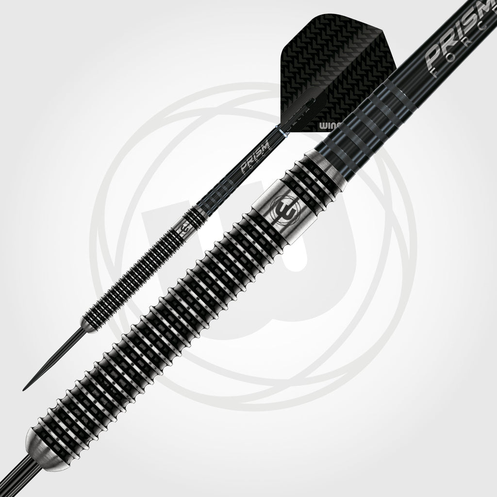 Winmau Blackout 1 Straight 90% Tungsten Steel Tip Darts – official manufacturer alternate view