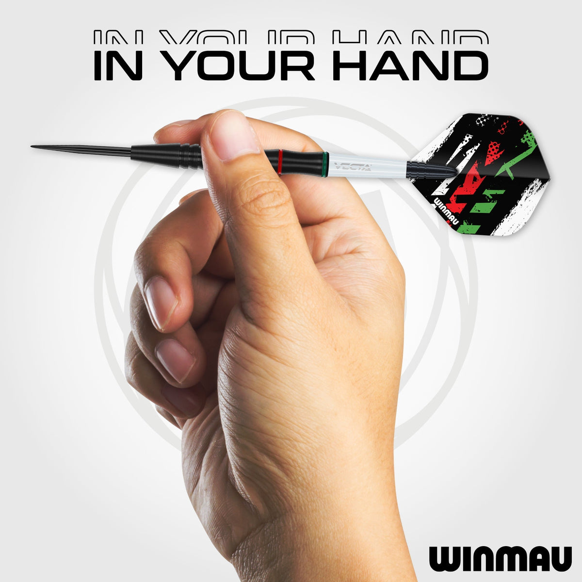 Winmau Peter Wachiuri 90% Tungsten Steel Tip Darts – official manufacturer alternate view