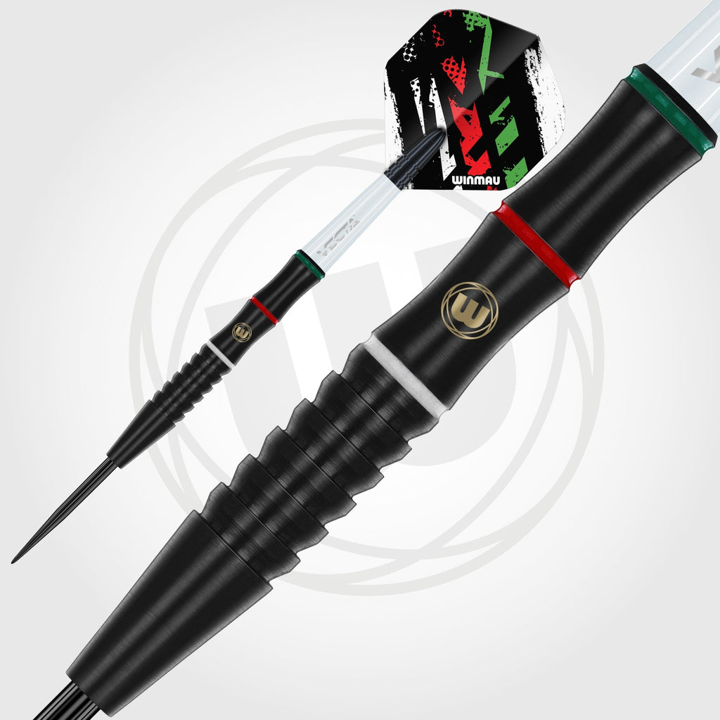 Winmau Peter Wachiuri 90% Tungsten Steel Tip Darts – official manufacturer alternate view