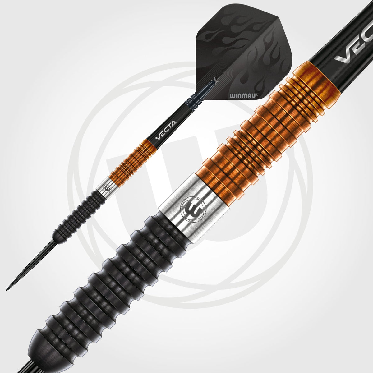 Winmau Ben Townley 90% Tungsten Steel Tip Darts – official manufacturer alternate view