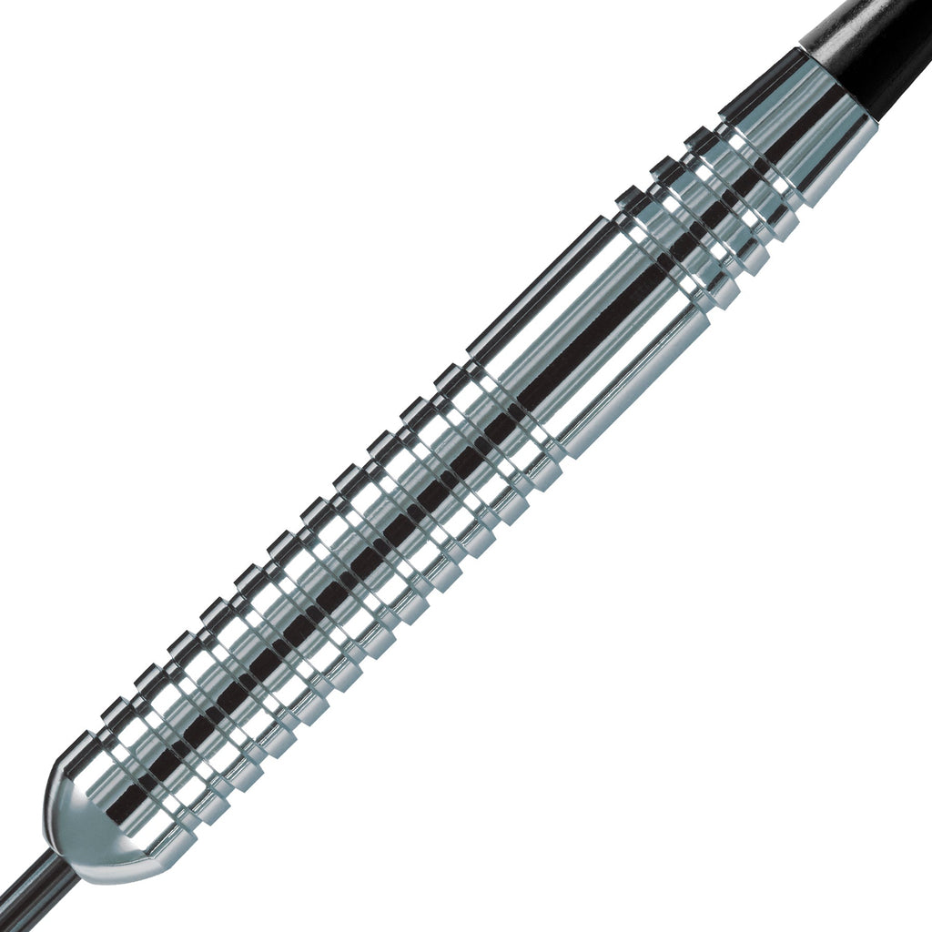 Harrows Silver Arrows Ringed Chromed Brass Steel Tip Darts – official manufacturer alternate view