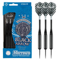 Harrows Black Arrow Brass Ringed Steel Tip Darts