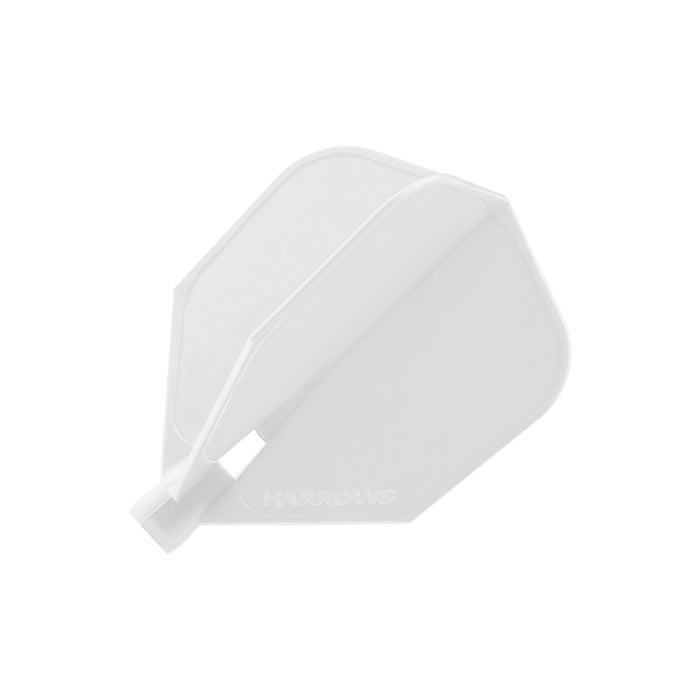 Harrows CLIC White System Rigid Dart Flights