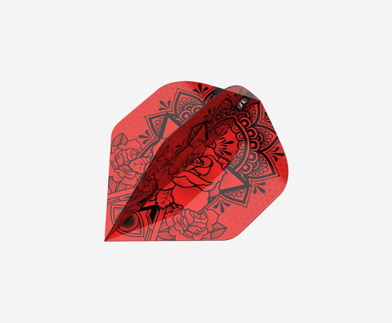 Ink Pro.Ultra Red No2 Dart Flights By Target
