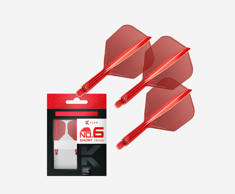 K-Flex Red No6 One Piece Flights by Target