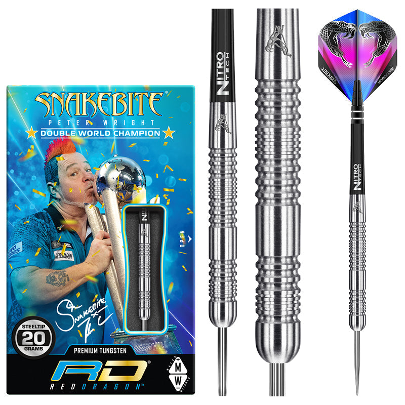 Red Dragon Peter Wright Euro 11 Steel Tip Darts