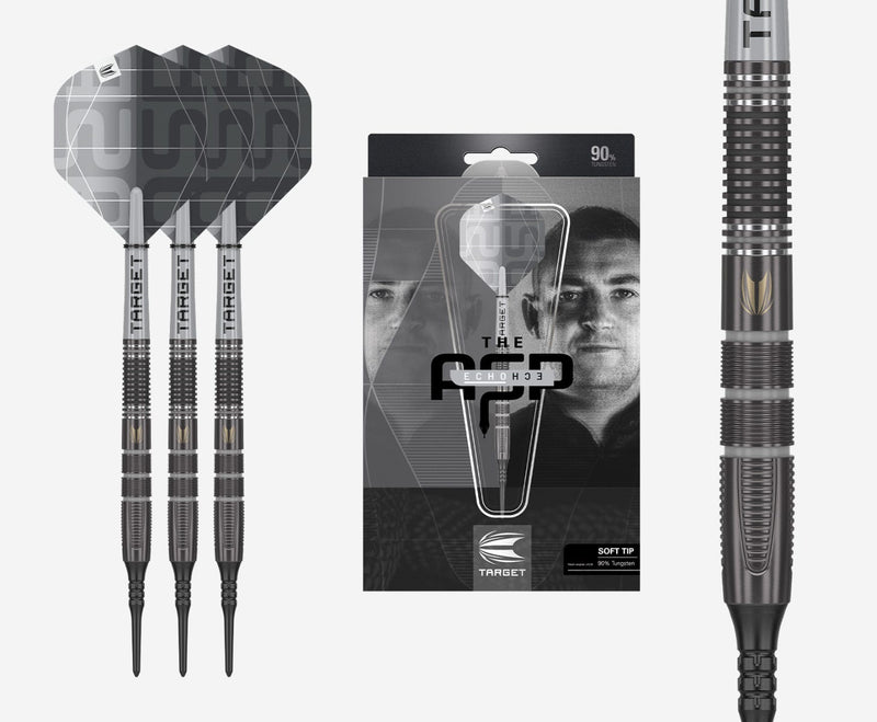 Aspinall X Echo 90% Tungsten Soft Tip Darts by Target
