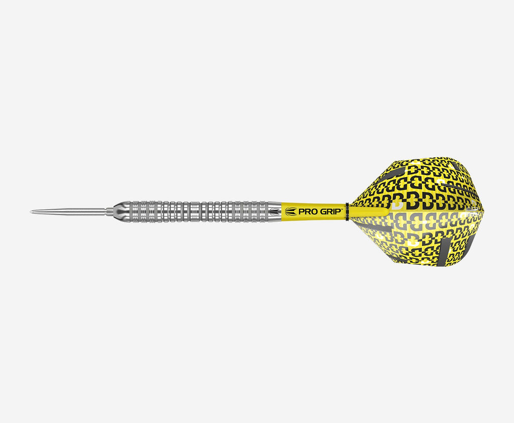 Bolide 04 Steel Tip Darts with Swiss Point - Side View