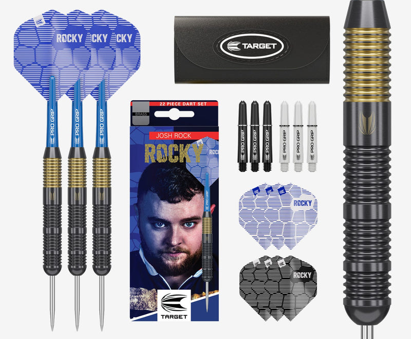 Target Josh Rock Brass Steel Tip Darts