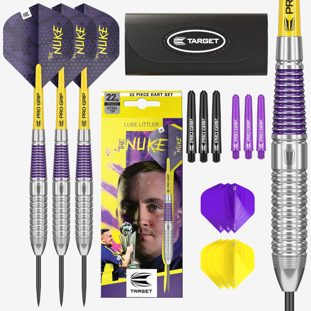 Luke Littler Brass Steel Tip Darts