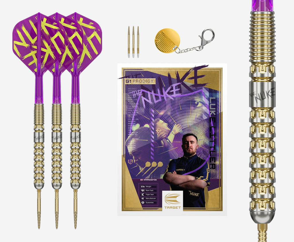 Luke Littler Prodigy SP Steel Tip Dart Set