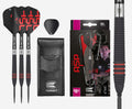 Target Darts Nathan Aspinall 80% Black Swiss Point Steel Tip Darts Set Box Contents - Main Image