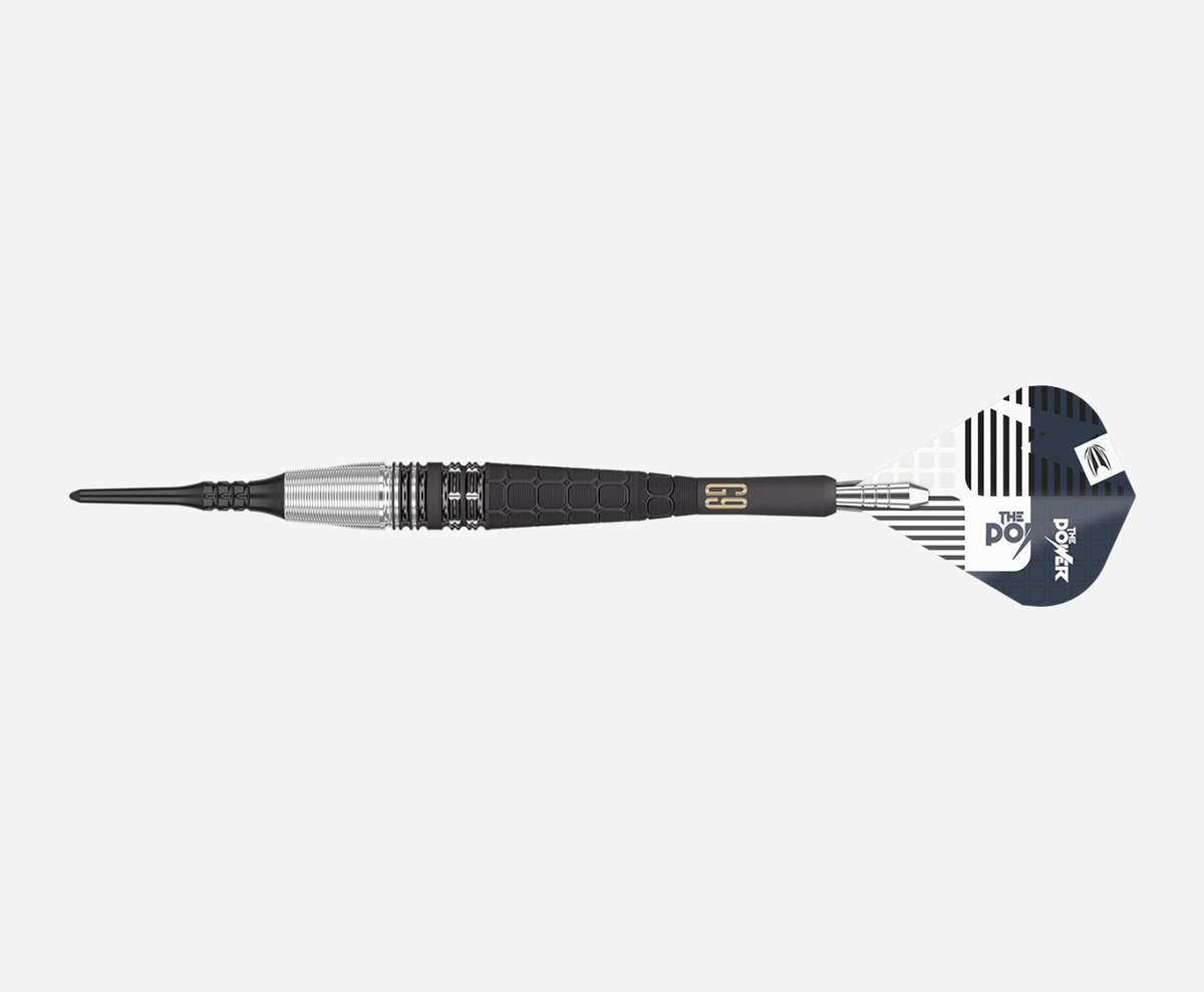 Target Darts Phil Taylor Power 9Five Generation 9 Soft Tip Darts - Side View