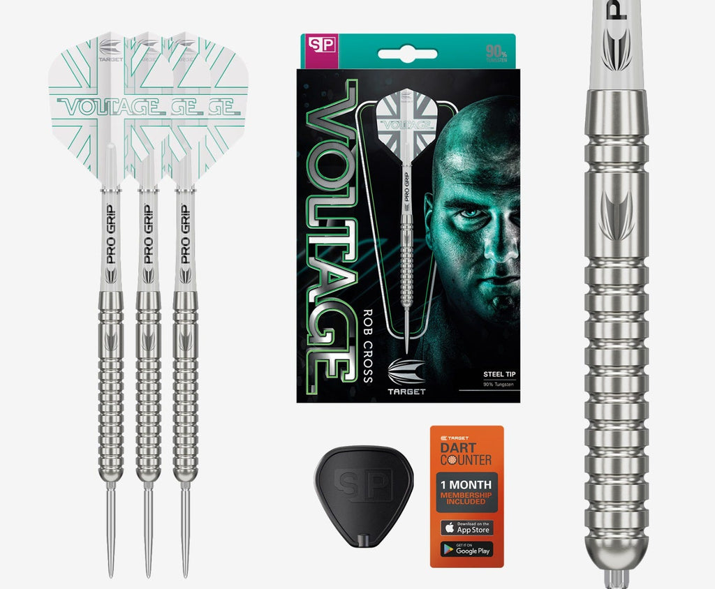 Target Darts Rob Cross G1 Swiss Point Steel Tip Dart Set