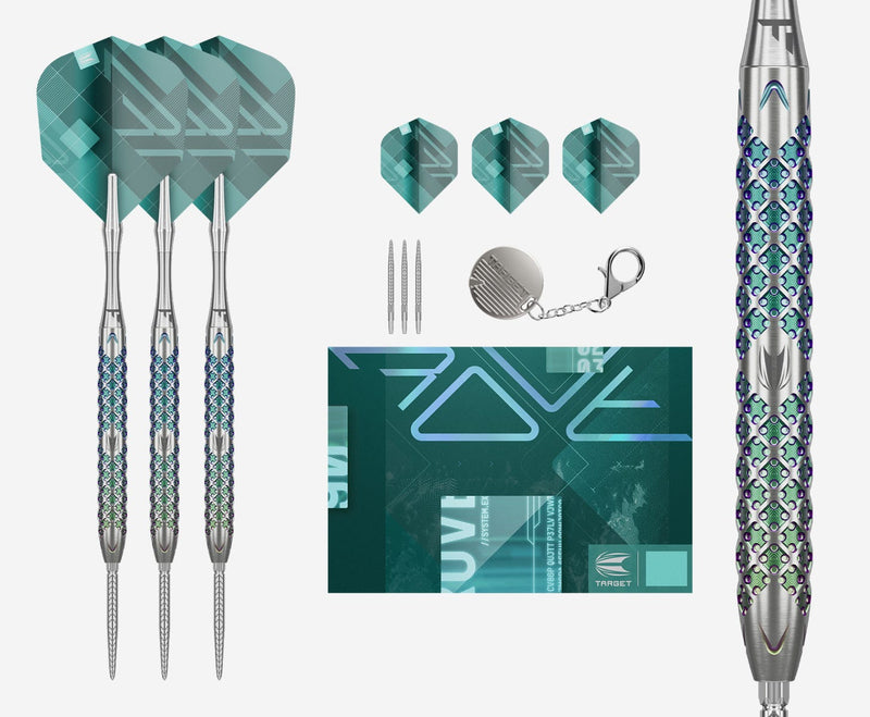Rove 01 90% Tungsten SP Steel Tip Darts by Target