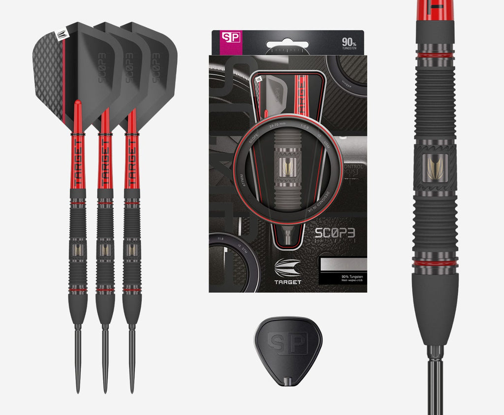 Scope 02 SP Steel Tip Darts Set