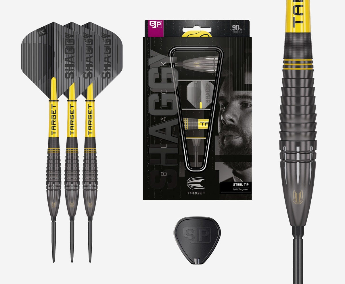 Scott Williams Black SP Darts Set Box Contents - Main Image