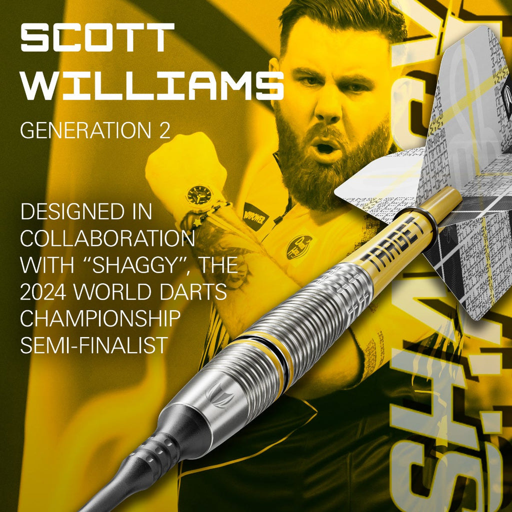 Scott Williams G2 Darts Made In Collaboration with Scott Williams
