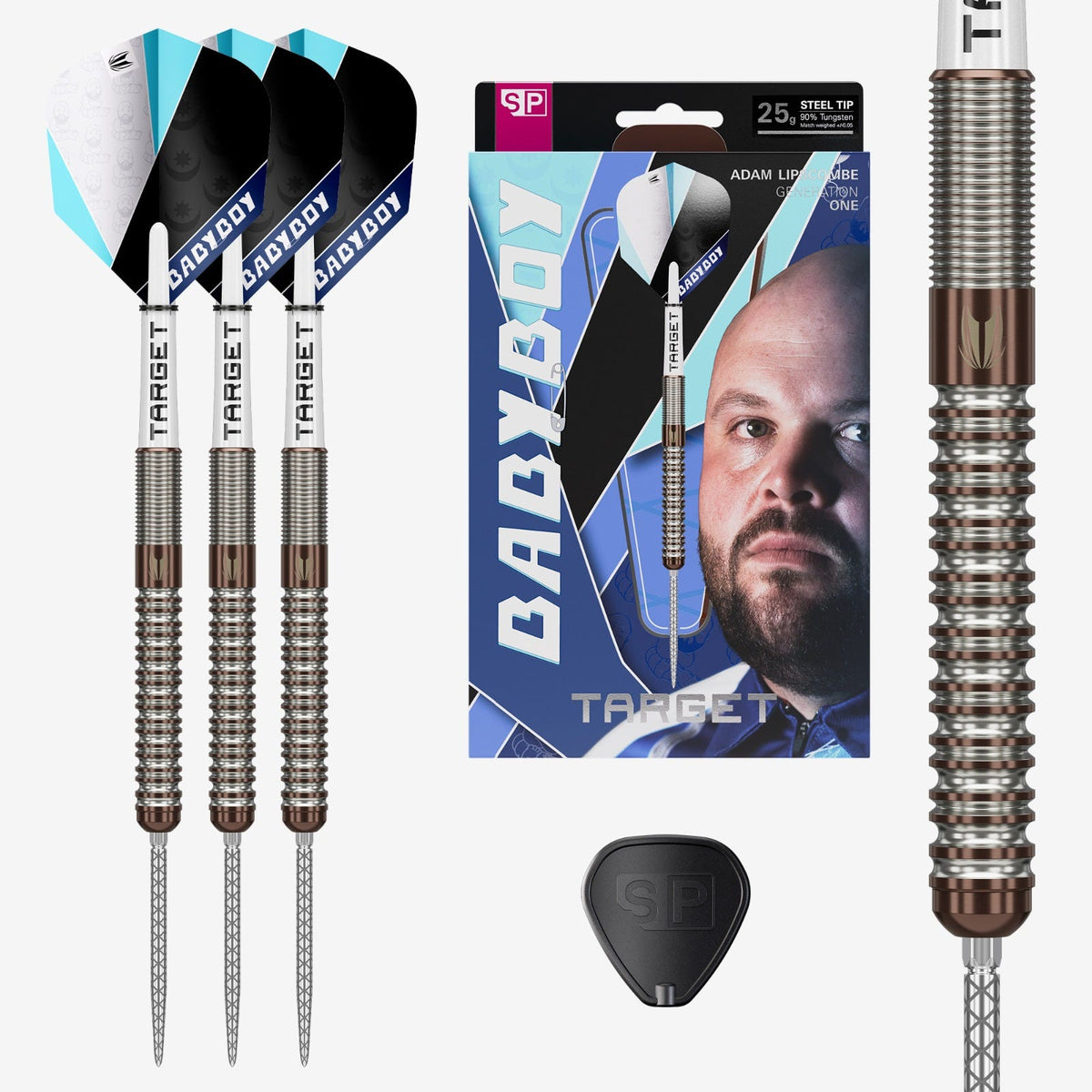 Adam Lipscombe 90% 25G SP Steel Tip Darts 2026