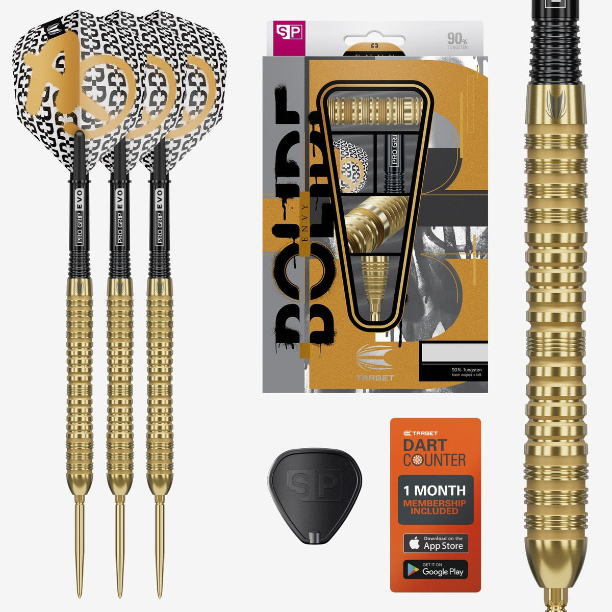 Bolide Envy 04 Swiss Point Darts Set
