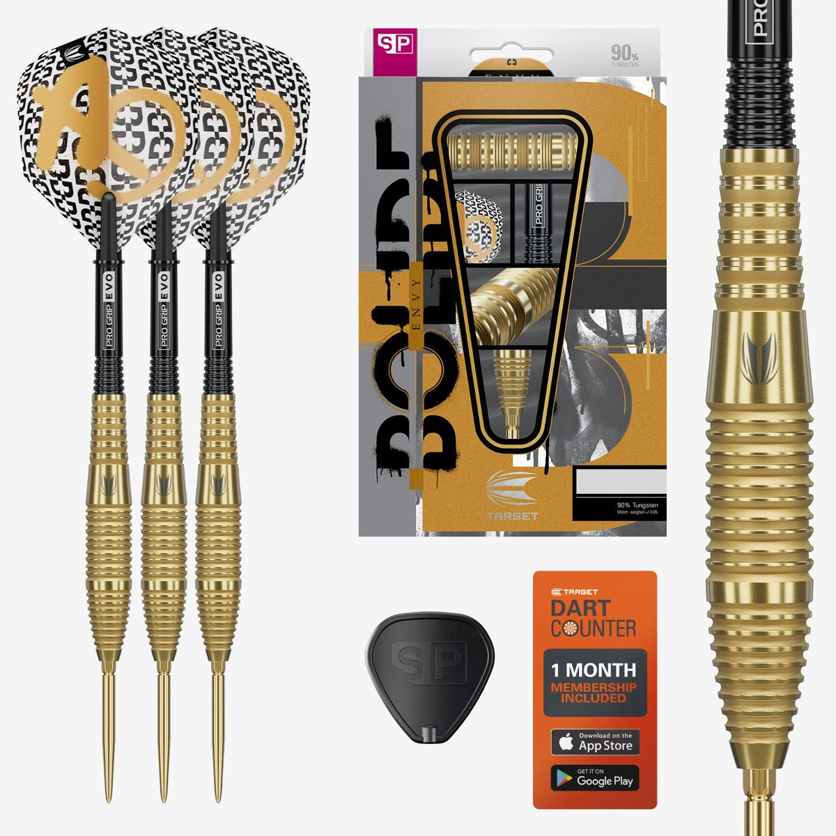 Bolide Envy 05 Swiss Point Darts Set

