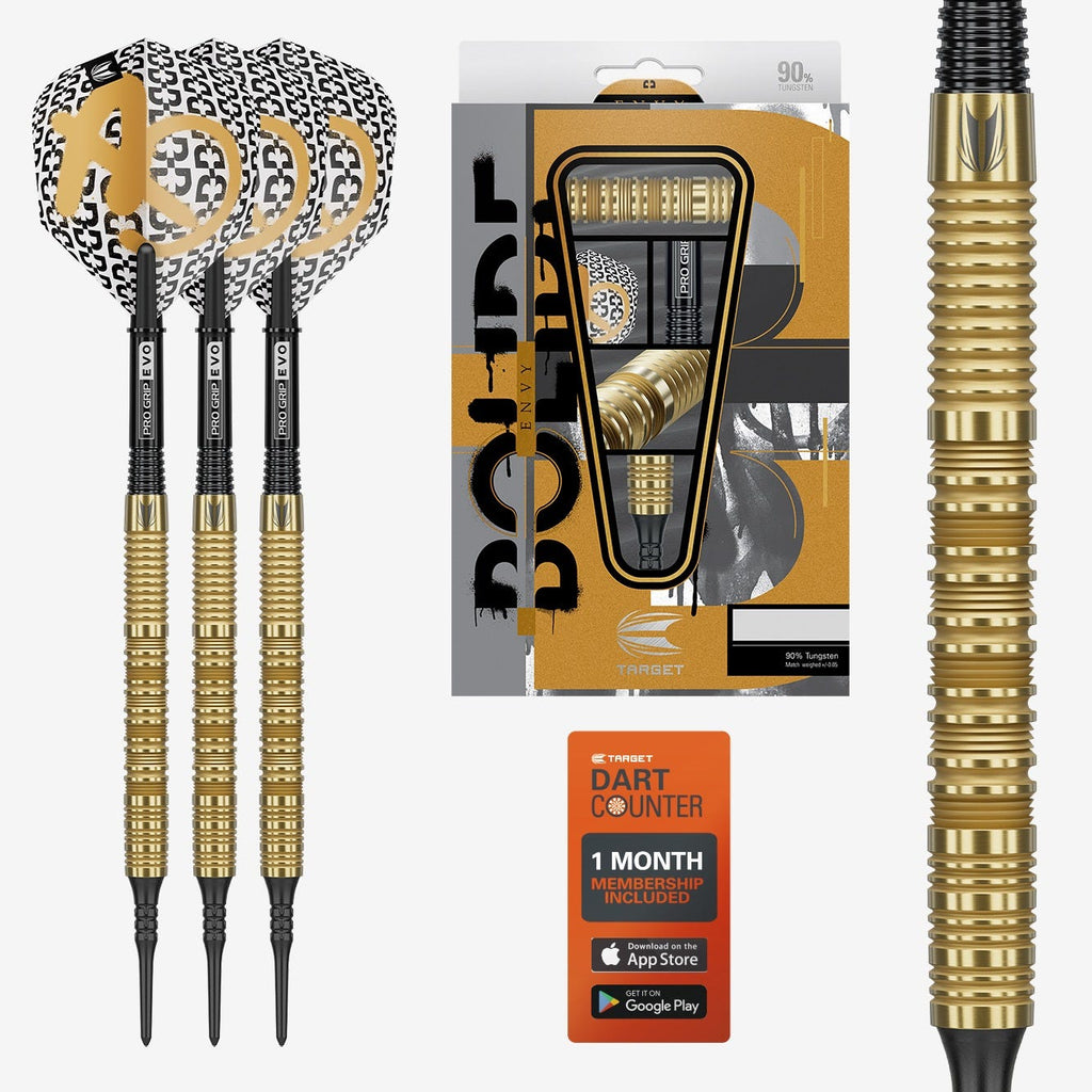 Bolide Envy 10 Soft Tip Darts Set
