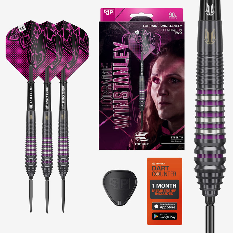 Target Lorraine Winstanley G2 90% Tungsten SP Steel Tip Darts