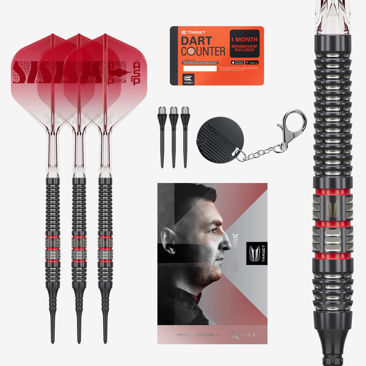 Nathan Aspinall 95K Soft Tip