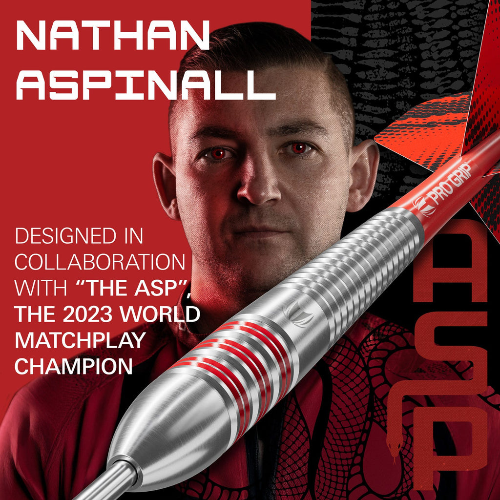 Nathan Aspinall Brass Steel Tip Darts Set - Made in collaboration with Nathan Aspinall