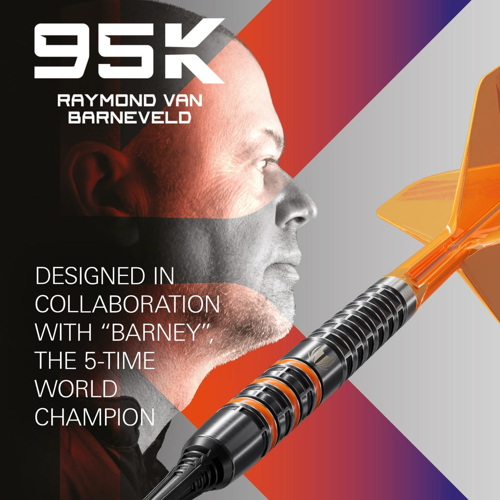 Raymond Van Barneveld 95K Soft Tip Darts 2026 - designed in collaboration with 'Barney'