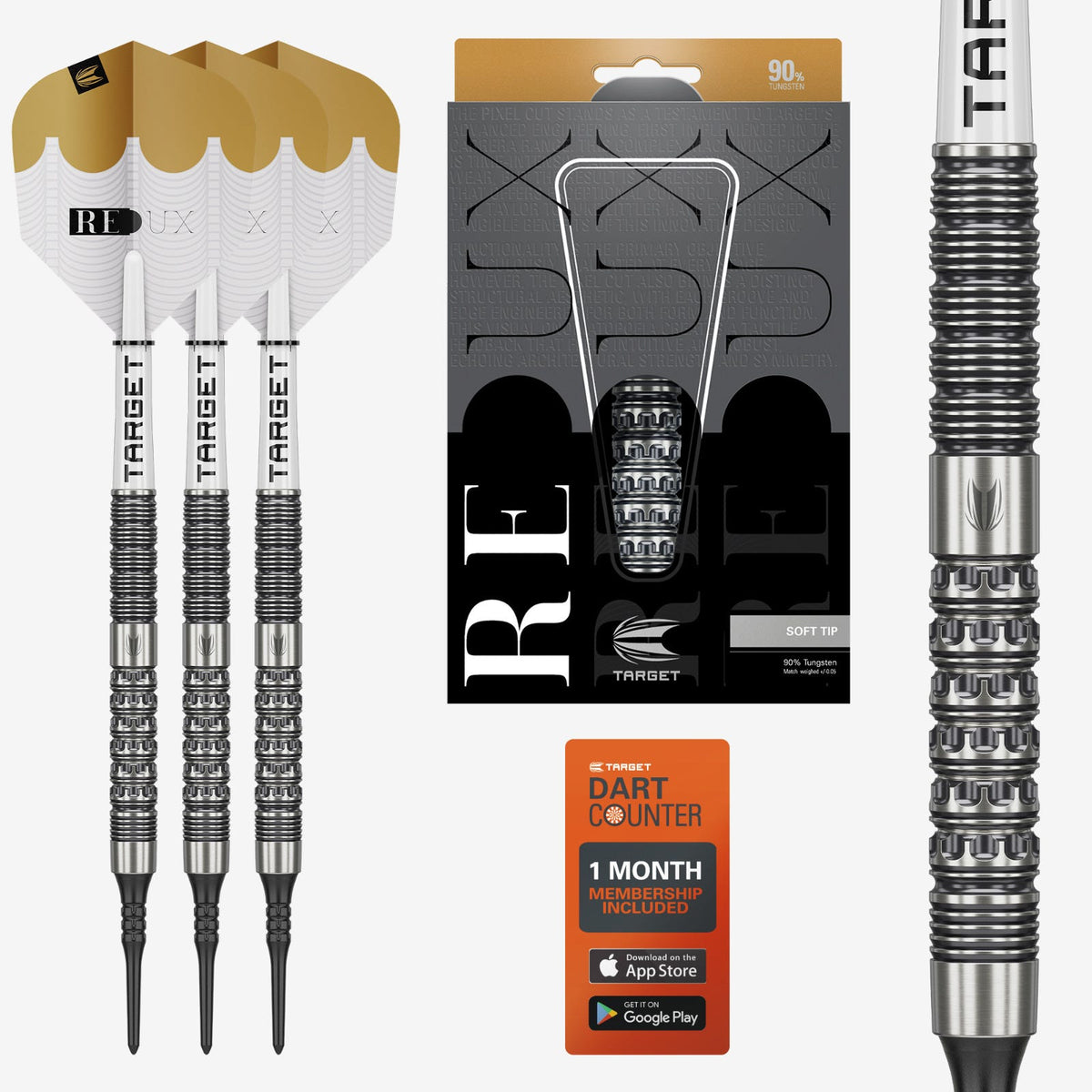 Redux 10 Soft Tip Darts Set - Main Image