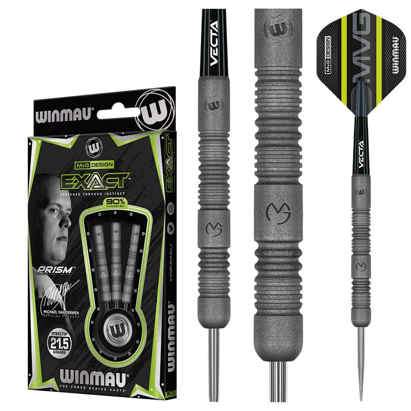 Winmau Michael van Gerwen ExAct 90% Tungsten Steel Tip Darts