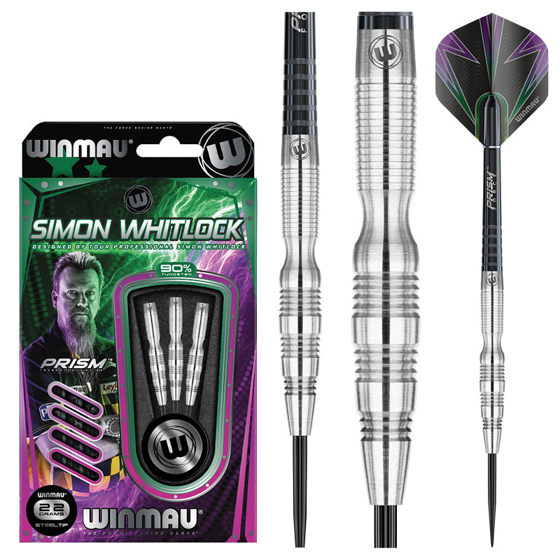 Winmau Simon Whitlock 2 90% Tungsten Steel Tip Darts