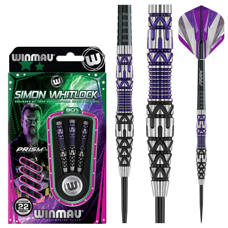 Winmau Simon Whitlock Special Edition 90% Tungsten Steel Tip Darts