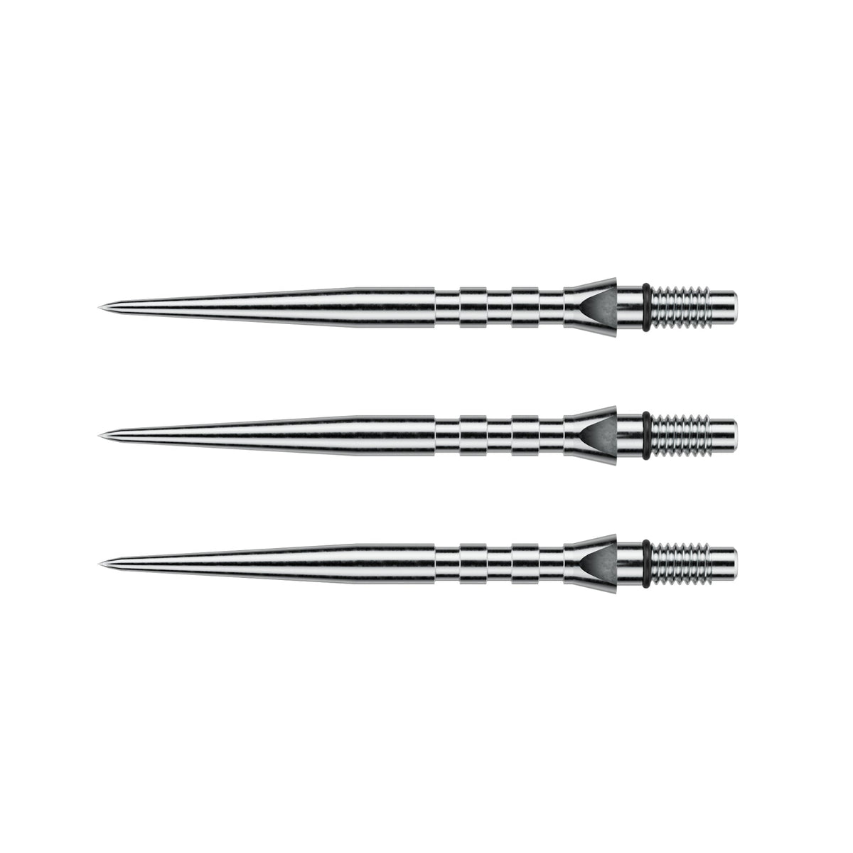 Winmau Switch Points - Grooved Silver
