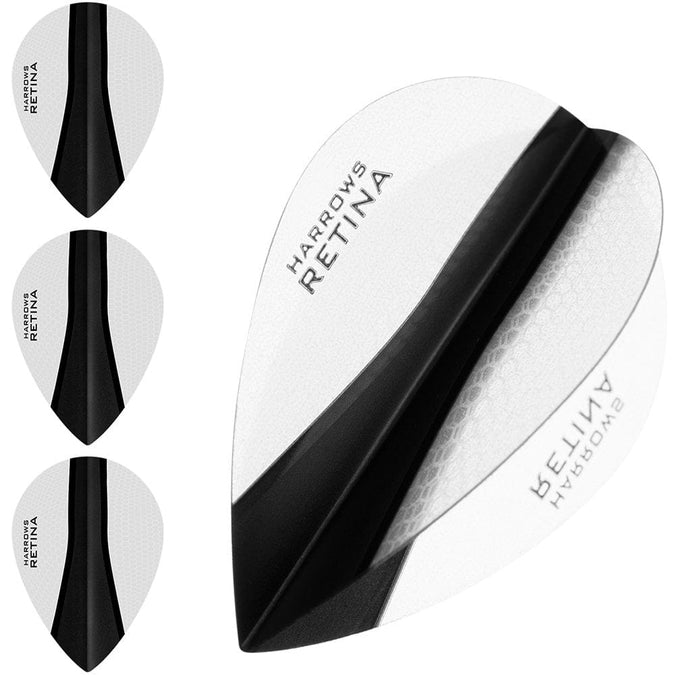 Harrows Retina-X Pear Clear Dart Flights