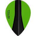Harrows Retina-X pear flights in green