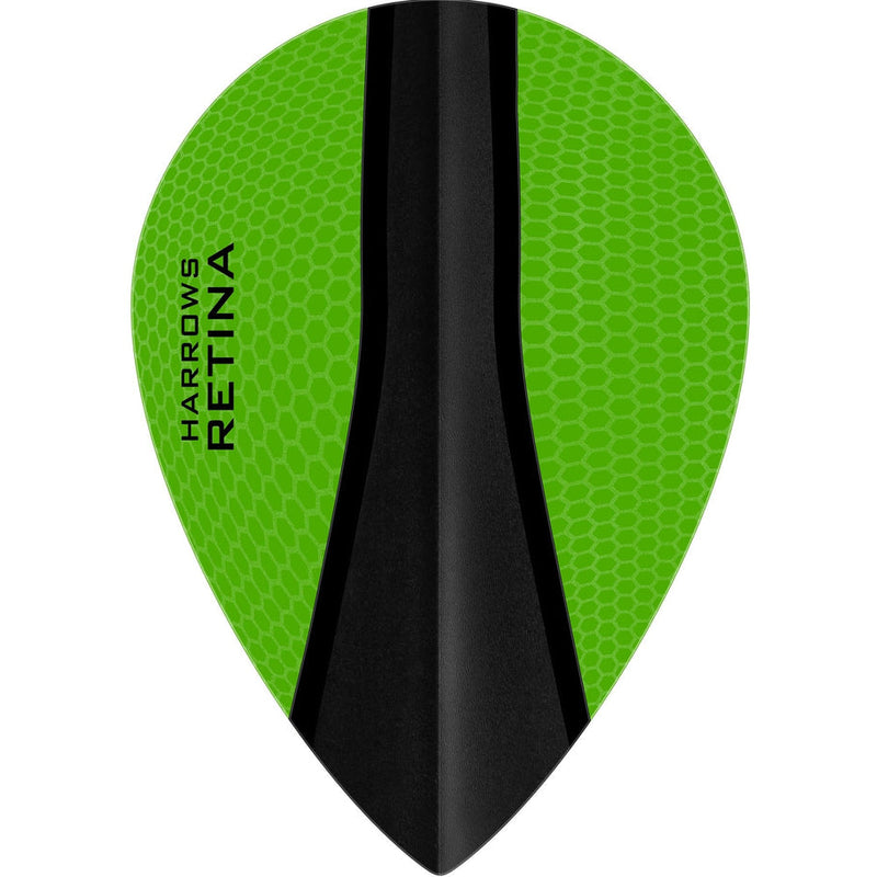 Harrows Retina-X Pear Green Dart Flights