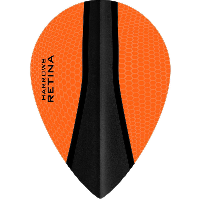 Harrows Retina-X Pear Orange Dart Flights