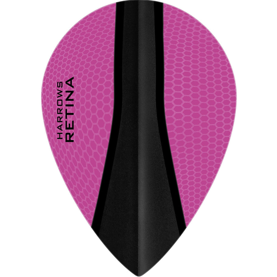 Harrows Retina-X pear flights in pink
