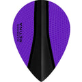 Harrows Retina-X pear flights in purple