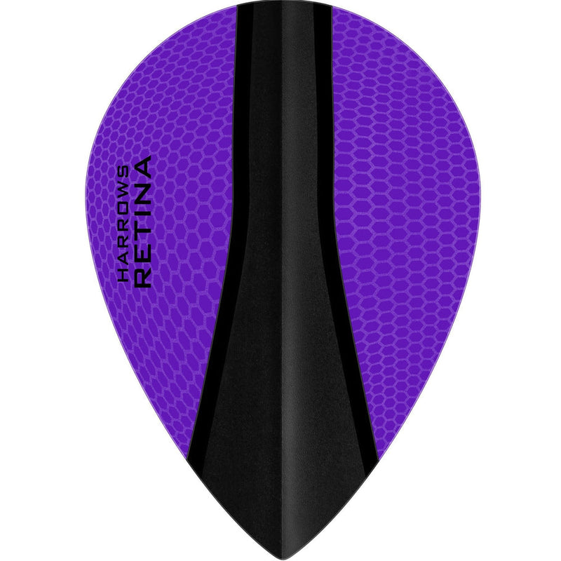 Harrows Retina-X Pear Purple Dart Flights