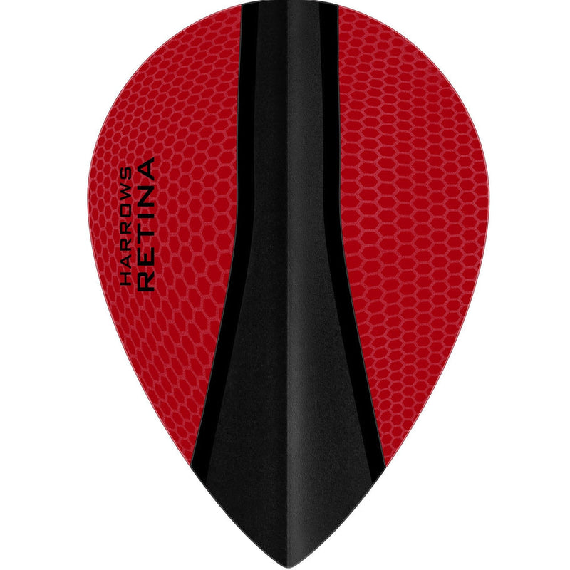 Harrows Retina-X Pear Red Dart Flights