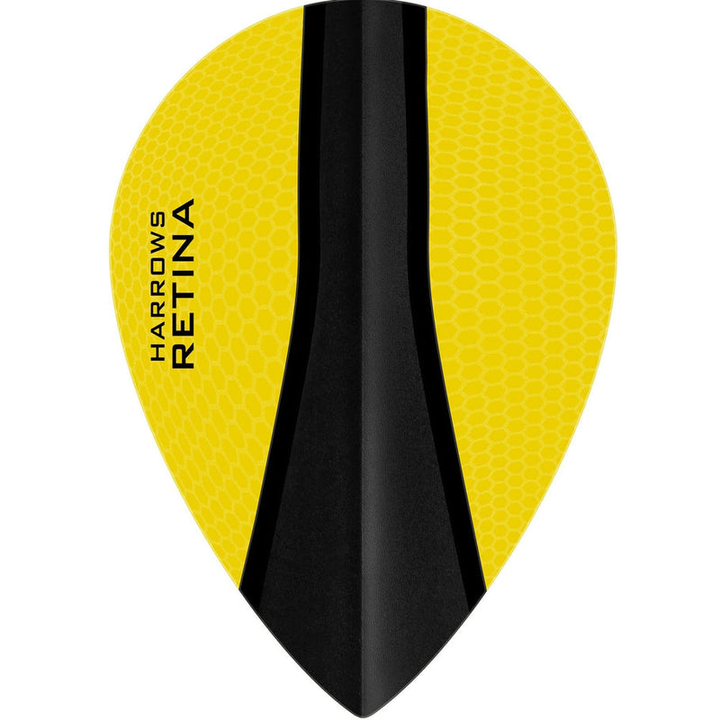 Harrows Retina-X Pear Yellow Dart Flights