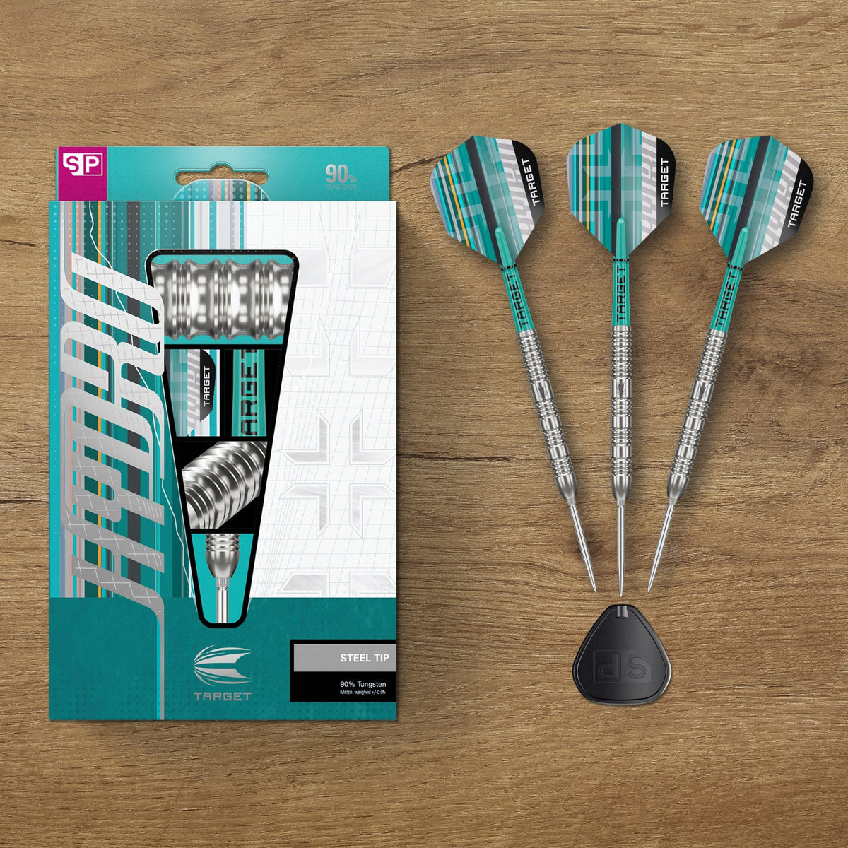 Target Hydro 02 90% Tungsten SP Steel Tip Darts – official manufacturer alternate view