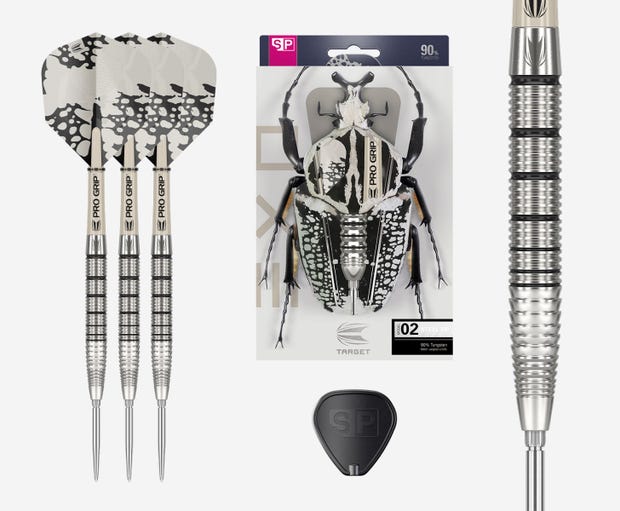 Exo 02 90% Tungsten SP Steel Tip Darts by Target product photo
