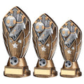 Bz~silv Diamond Column + Football Disc & Plate (1in Cen)
