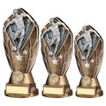 Bz~silv Diamond Column + Male Football Disc & Plate (1in Cen)
