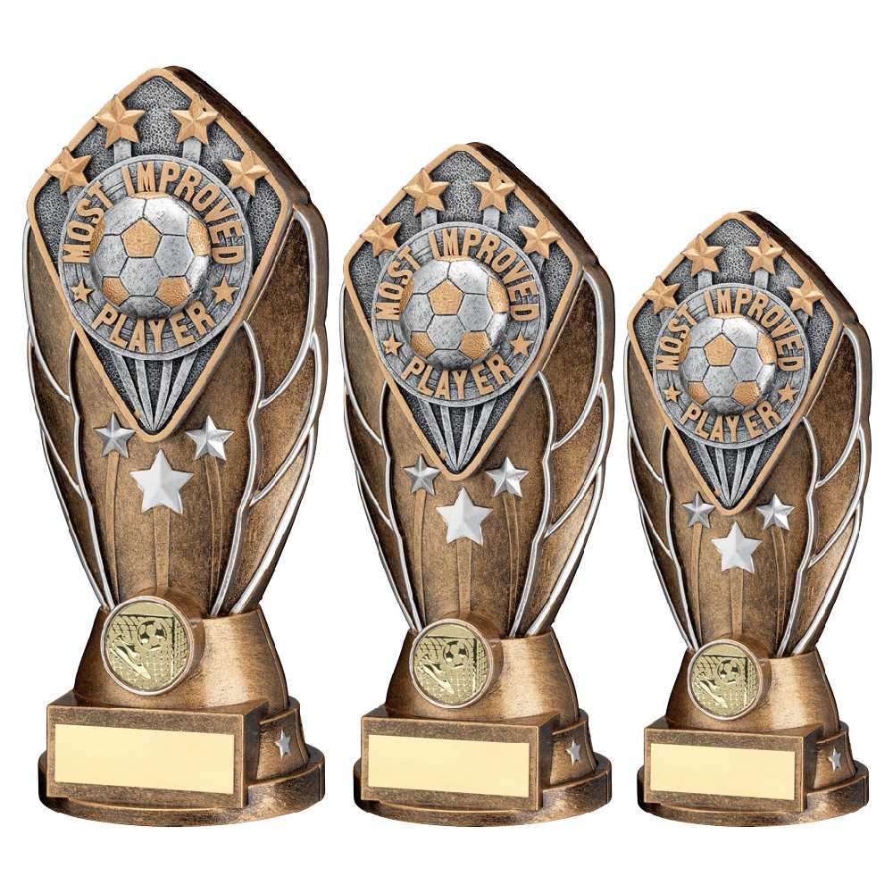 Bz~silv Diamond Column + Most Improved Player Disc & Plate (1in Cen)