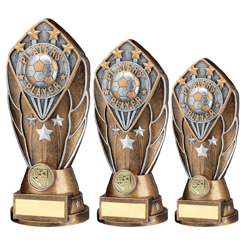 Bronze & Silver Diamond Column with Players Player Disc & Plate (1in Centre)